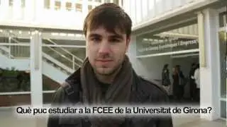 Estudis de la Facultat de Ciències Econòmiques i Empresarials de la UdG