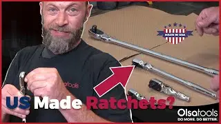 You Won't Believe the Quality of this US-Made Ratchet by Olsa Tools! 📹@Mechanicofthestars