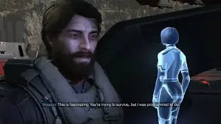 Echo 216 Meets Weapon AI & Master Chief (Halo Infinite Cutscene)