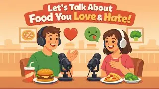 Learn English: Talk About Food You Like and Don’t Like | Easy A1–A2 Speaking Practice