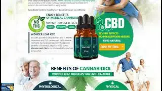 Wonder Leaf CBD Oil Formula Promote Healthy Sleep