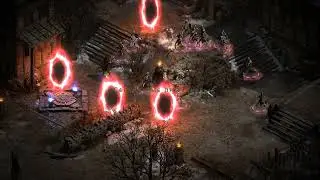 Diablo 2 Resurrected / Whirlwind Barb 93 lvl & Summon Necro 95 lvl / Hardcore / Uber Run pt. 1