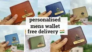 personalised wallets for men&rsquo;s | customised mens wallet | name wallet for him | gift for him | gifts