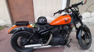 My first Yamaha Virago 250 #yamaha