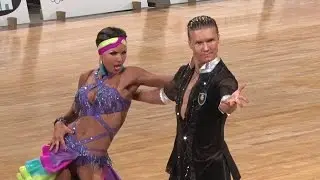WDSF 2015 | Yury Simachev - Anastasia Klokotova | Samba 1/4