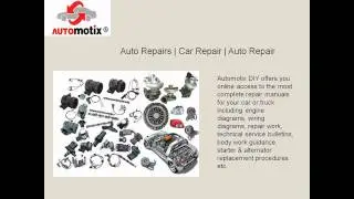 Complete Repair Manual For Your Car And Truck
