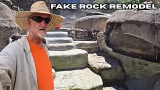 Fake Rock Remodel | Start to Finish | 2025