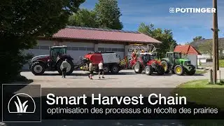 Optimisation des processus de récolte du fourrage « Smart Harvest Chain » – PÖTTINGER