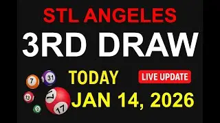 STL ANGELES 3RD DRAW - JAN 14, 2026 Results (LIVE UPDATE)