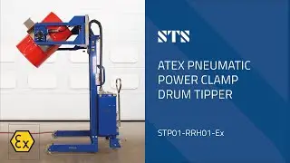 ATEX Pneumatic Power Clamp Drum Tipper (STP01-RRH01-Ex)
