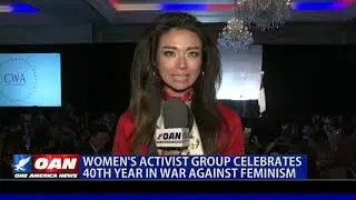 Women's activist group celebrates 40th year in 'war against feminism'