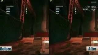 GTX 950 Batman Arkham Knight New PC Patch Before After Comparison
