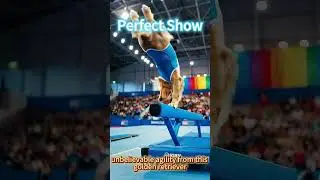 A mazing show on the balance beam! #funny #creativity #animals#aiart
