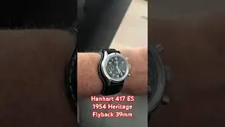 Hanhart 417 ES 1954 Heritage Flyback 39mm