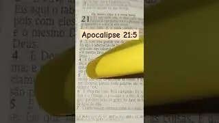 Apocalipse 21:5 Vers&iacute;culo da B&iacute;blia #amor #deus #jesus #f&eacute; #gamer #motivation #senhor #biblia #viral
