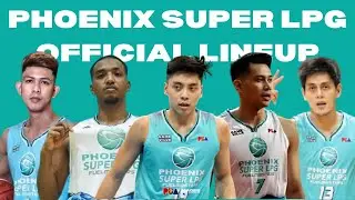 PHOENIX SUPER LPG OFFICIAL LINEUP FOR PBA GOVERNORS' CUP 2023