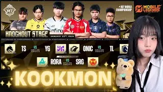 M7 Official Restream Knockout Day3 Watchparty | MLBB