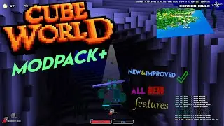 Новый и улучшенный Cube World Modpack Plus | Все новые функции