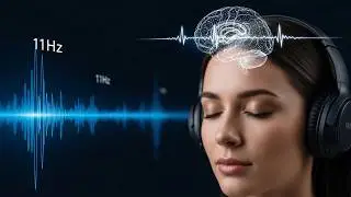 11Hz BRAIN HACK: 2 Hours Alpha Waves for INSTANT Focus (Study Music 2025)