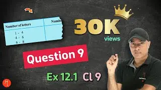 Question 9 Exercise 12.1 Chapter 12 Class 9 | Statistics | NCERT Maths