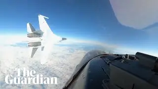 US military releases footage showing Russia fighter jet in 'unsafe' manoeuvre near Alaska