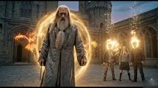 Dumbledore Returns at the Battle of Hogwarts &mdash; Epic Trailer Moment #harrypotter #hogwartsreborn