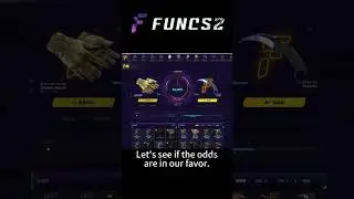How I Make Money on FunCS2 (The Upgrade Strategy) #cs2 #csgo #cs2skins #csgoclips