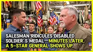 Salesman Mocks Disabled Soldier's Medal&mdash;15 Minutes Later, a 5-Star General Appears