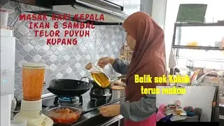 Citarasa Tak Sama !! Masak Kari & Sambal Sekaligus..Bila Bergabung Dua Rasa Meletop !!