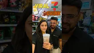 Viral 7/11 Drink Of Thailand🧋🤢 #viral #thailand #trending #shortvideo #food #viralvideo #shorts