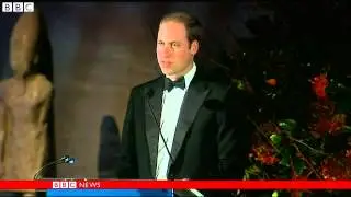 BBC News   Royal couple end US trip with St Andrew's anniversary gala