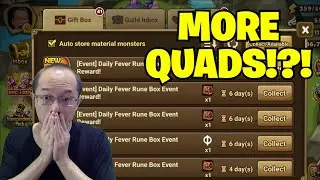 I Got Two QUADs ... kinda (Summoners War)