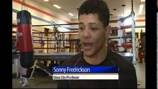Toledo pro boxer Sonny Fredrickson packs a punch