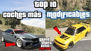 TOP 10 coches con más MODIFICACIONES en GTA Online