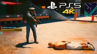 CYBERPUNK 2077 NEW UPDATE PATCH - PS5 Gameplay Test & Performance Part 156