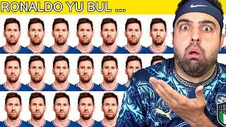 TAM 18 TANE FUTBOL BULMACASINDAN KAÇ TANESİNİ ÇÖZEBİLECEKSİN ? FUTBOL !