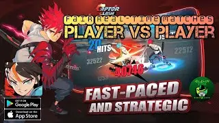Captor Clash Fair Real-time Matches Player Vs Player(PVP) - First Match #1 ARPG Gameplay Android/iOS