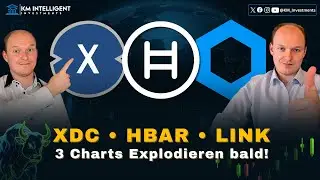XDC, HBAR & CHAINLINK Analyse 🚀 | 3 Altcoins vor gro&szlig;em Ausbruch? 📊 Krypto Markt Update