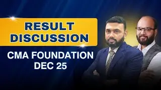 Result Discussion | CMA Foundation Dec 25 | CMA Foundation Result Dec 25 | ICMAI Exams