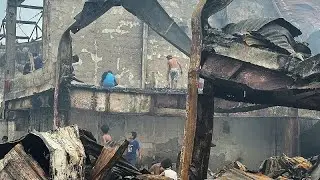 Fire in Manila displaces 1,000 families and destroys several homes