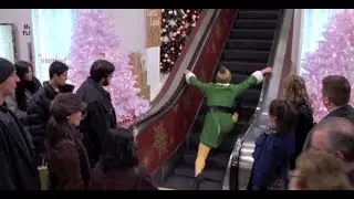 Elf (3/10) Best Movie Quote - Buddy Rides the Escalator (2003)