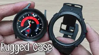 Samsung Galaxy Watch 5 Pro | Spigen Rugged Armor Pro Case