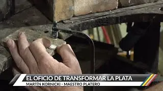El oficio de transformar la plata - Mart&iacute;n Kornicki Maestro Platero