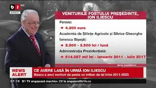 CE AVERE LASĂ &Icirc;N URMĂ ION ILIESCU_Știri B1TV_6 aug. 2025