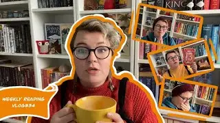 //Weekly Reading Vlog#34// I Return to being A Magpie aka. This Whole Video is One Long Unboxing.