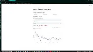 Post development Data for Evaluation - Dilan Singh - Stock Market FinTech Investment Tool NEA