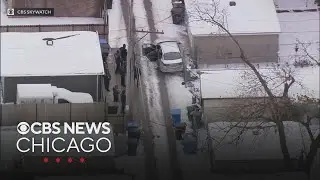Chicago police open fire on suspect who fled after hitting squad car in South Chicago