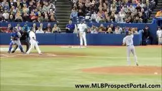 Yu Darvish strikes out J.P. Arencibia