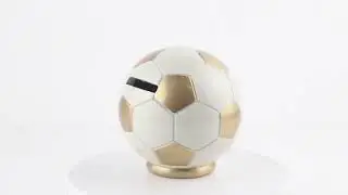Bomboniera Pallone da Calcio Salvadanaio ⚽ | Idea Originale per Battesimo, Comunione o Compleanno