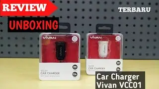 Unboxing Review Car Charger Vivan Vcc01 2,4A TERBARU!